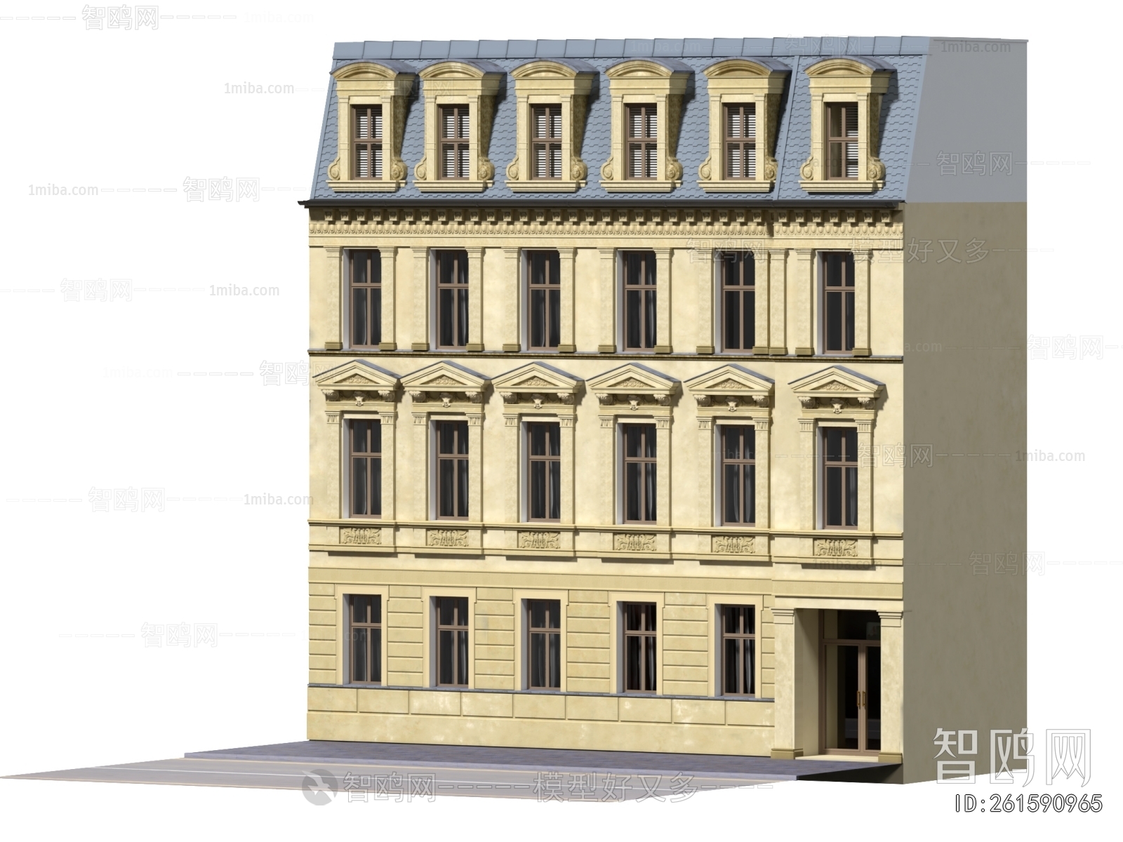 European Style Building Appearance