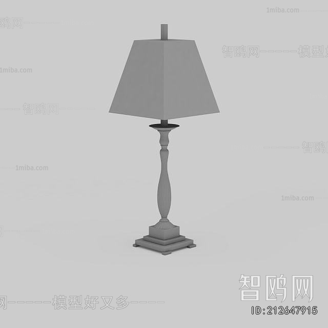 Simple European Style Table Lamp