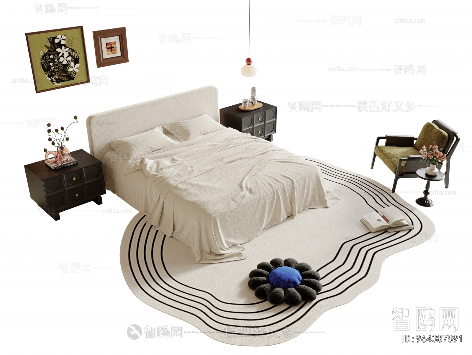 Modern Double Bed