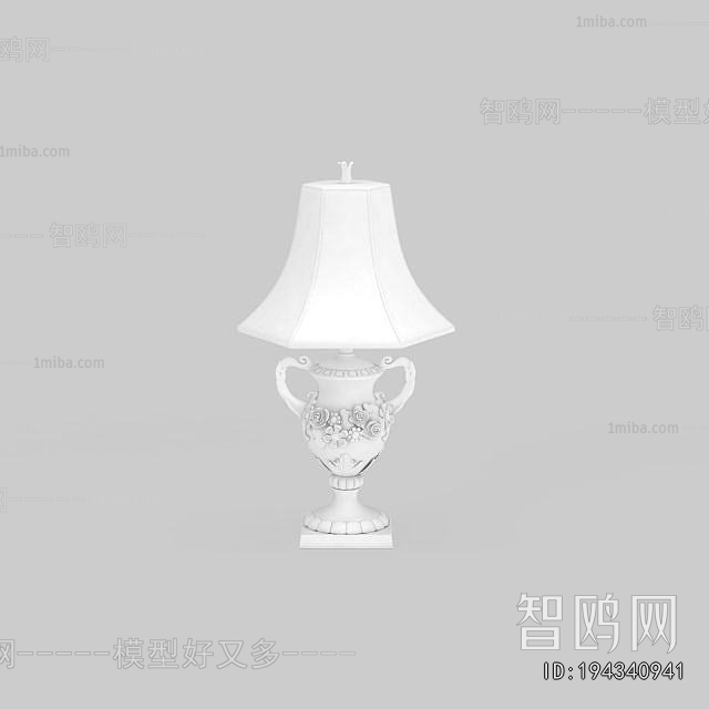 Simple European Style Table Lamp