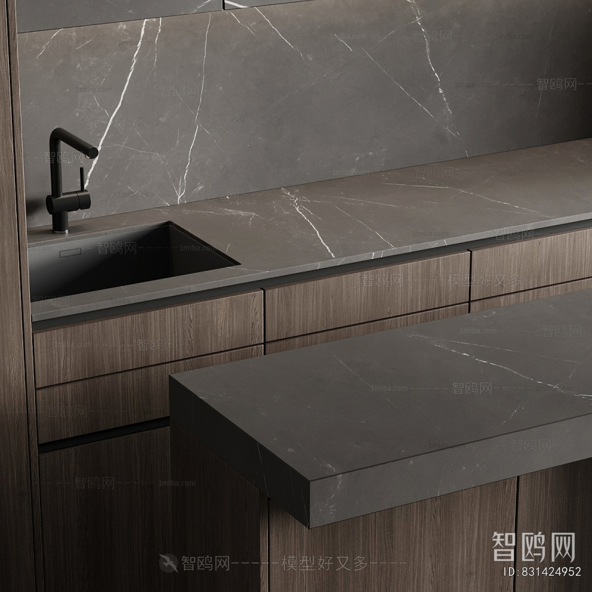 Modern Kitchen Cabinet