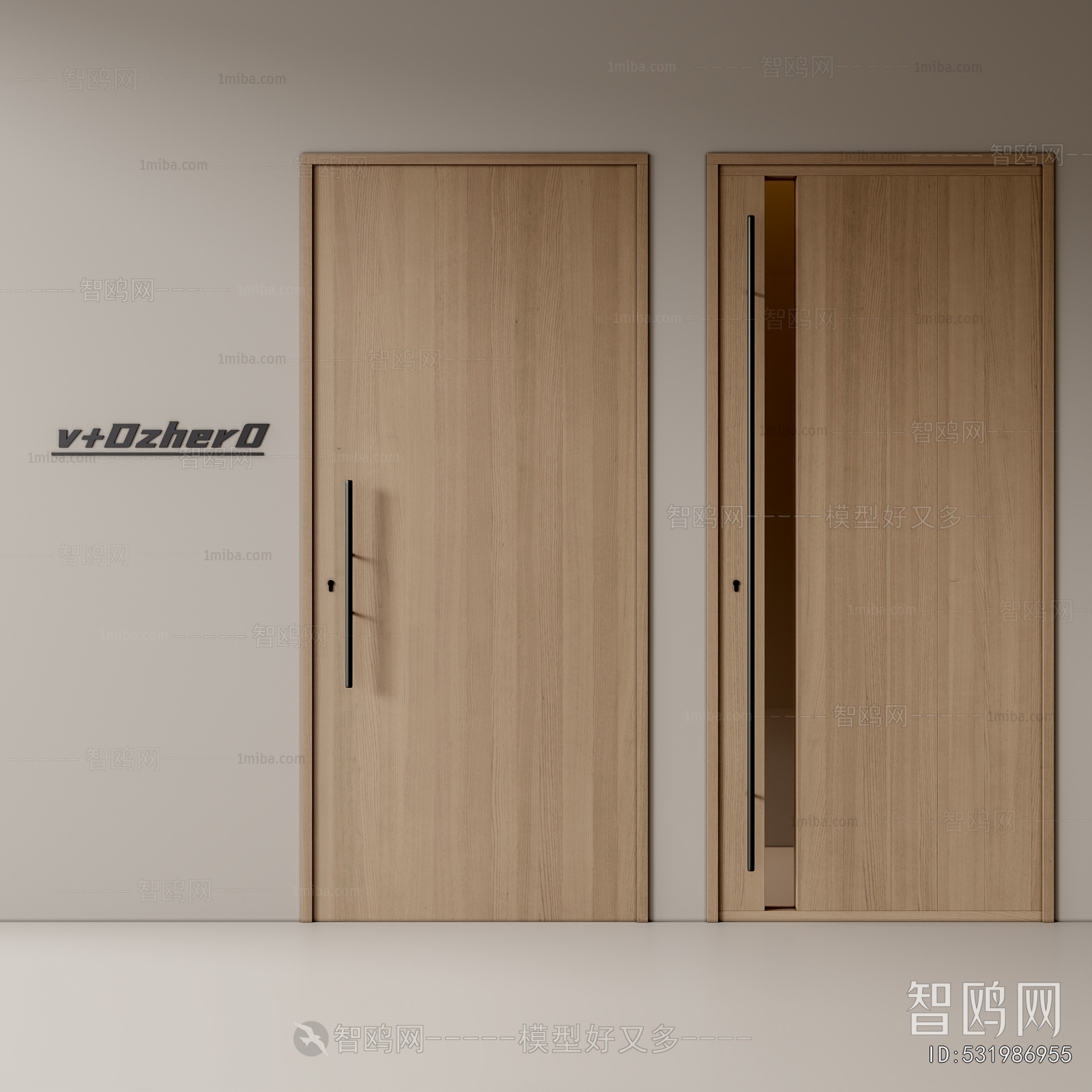 Modern Single Door