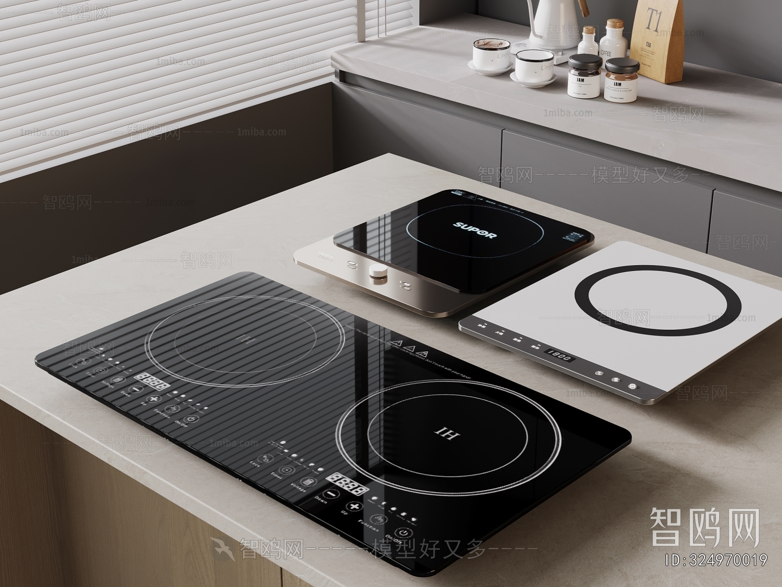 Modern Electric Kitchen Appliances