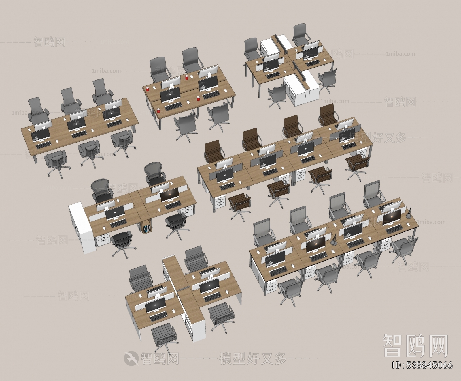 Modern Office Desk And Chair