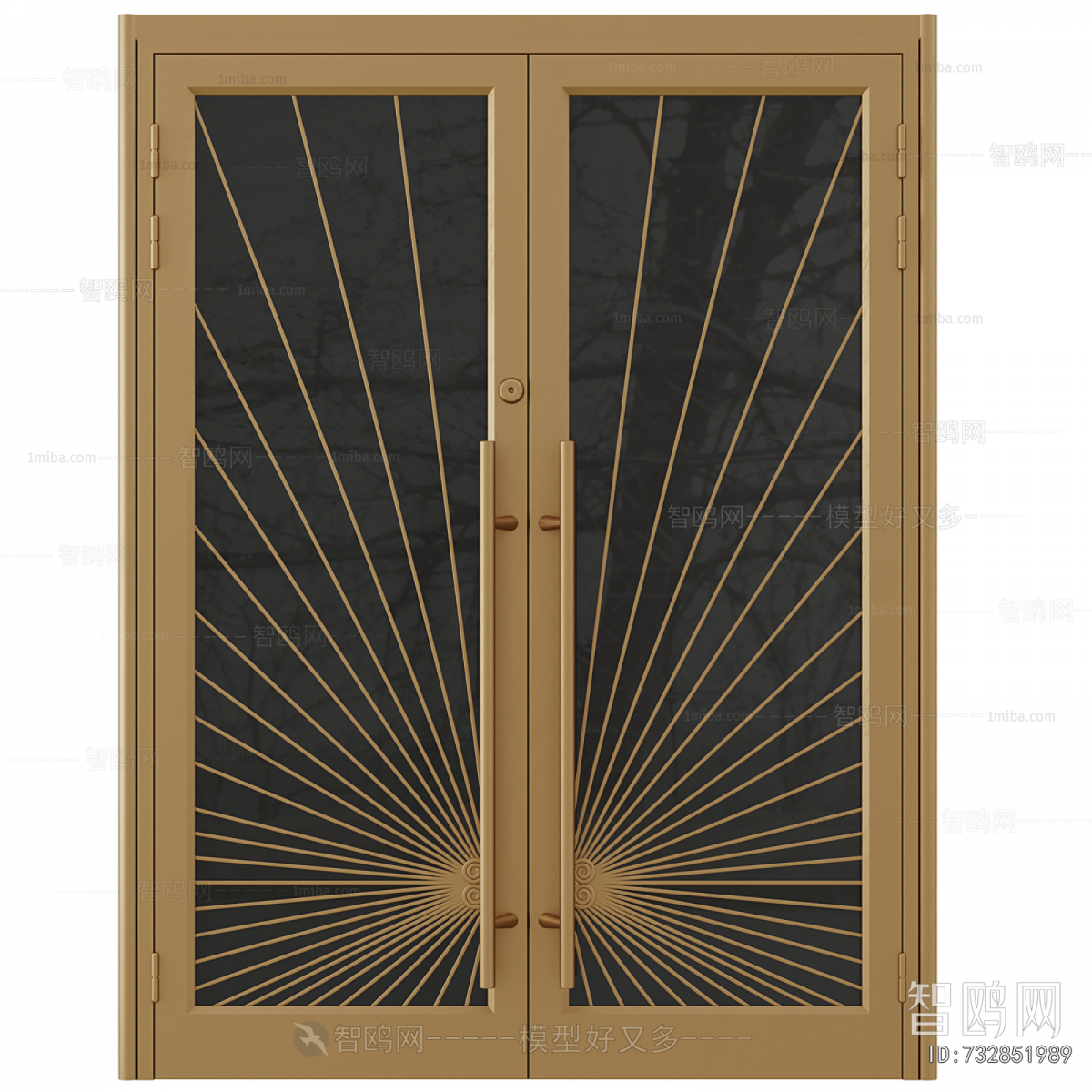 Modern Double Door