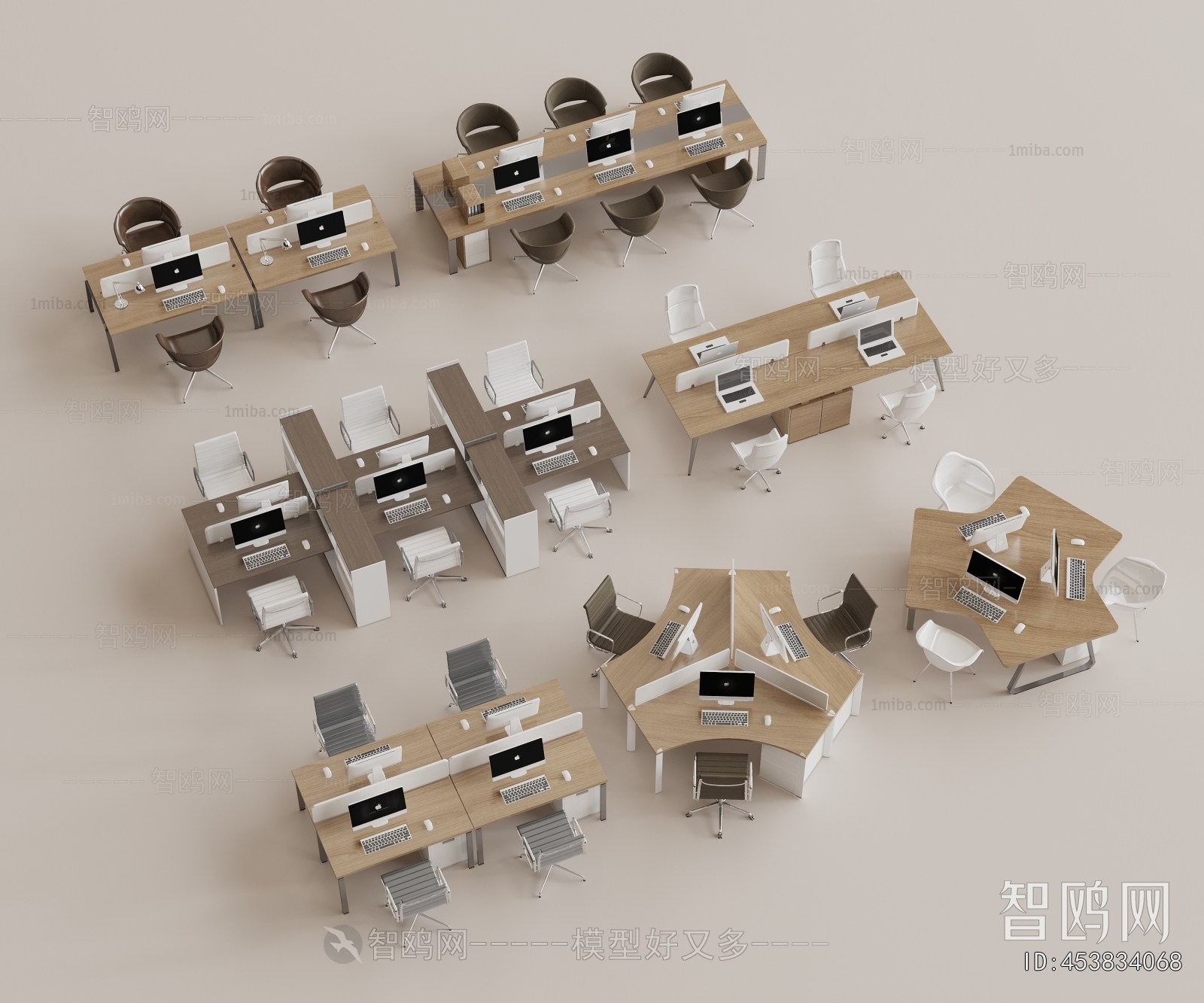 Modern Office Desk And Chair