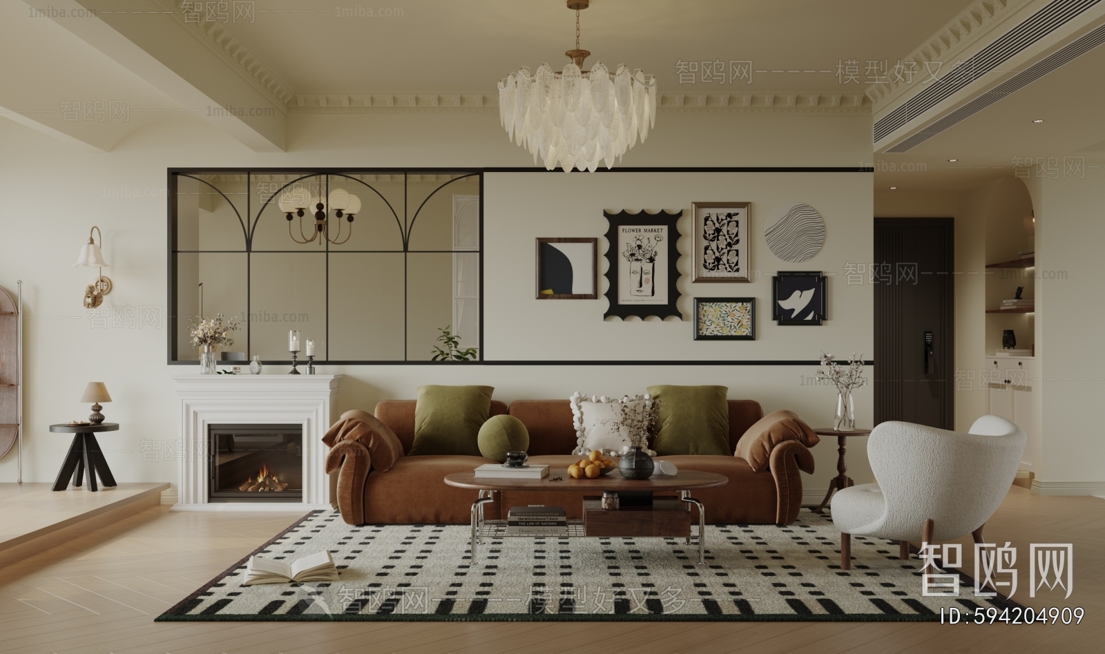 French Style A Living Room