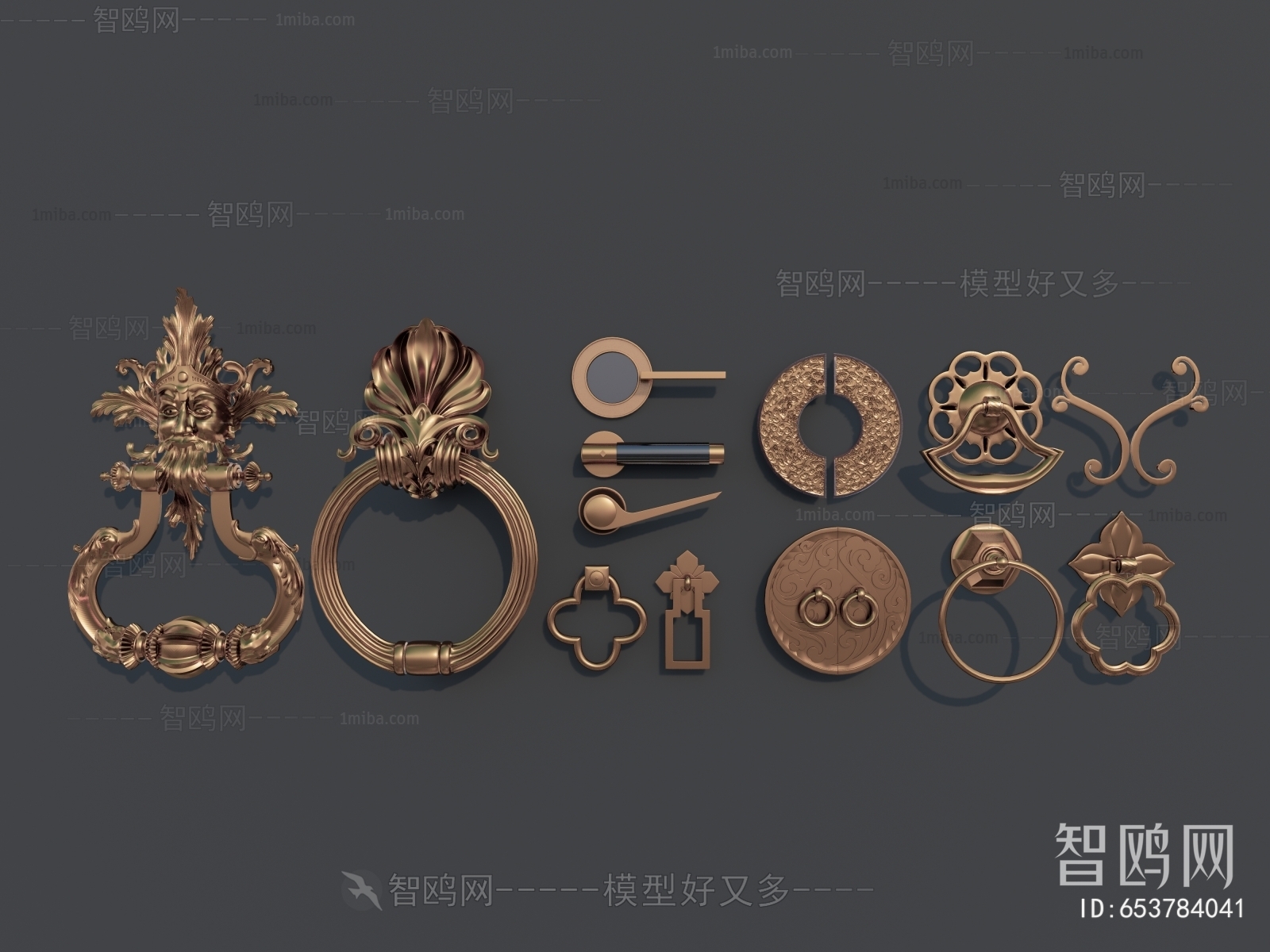 Chinese Style Door Handle