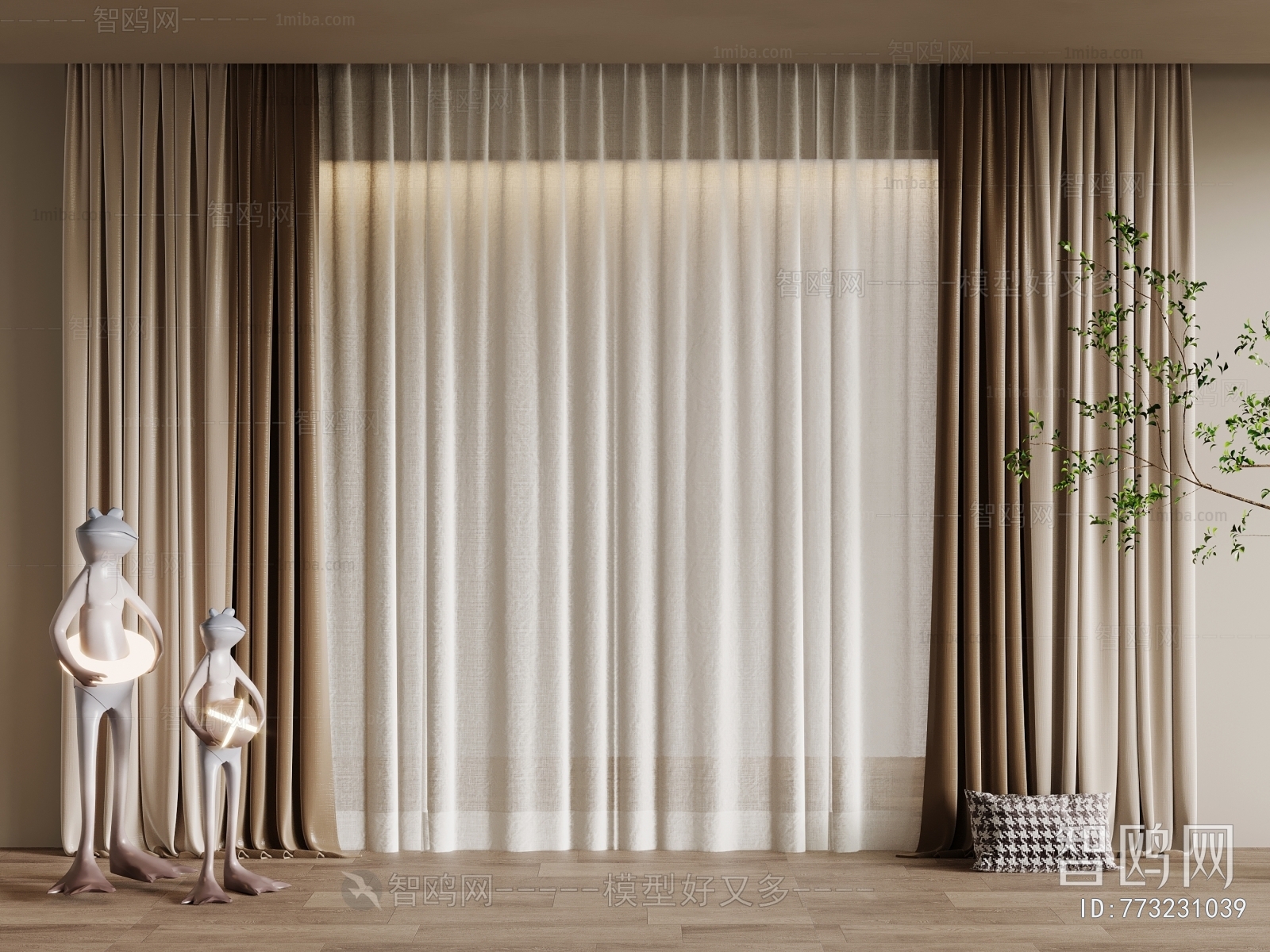 Modern The Curtain