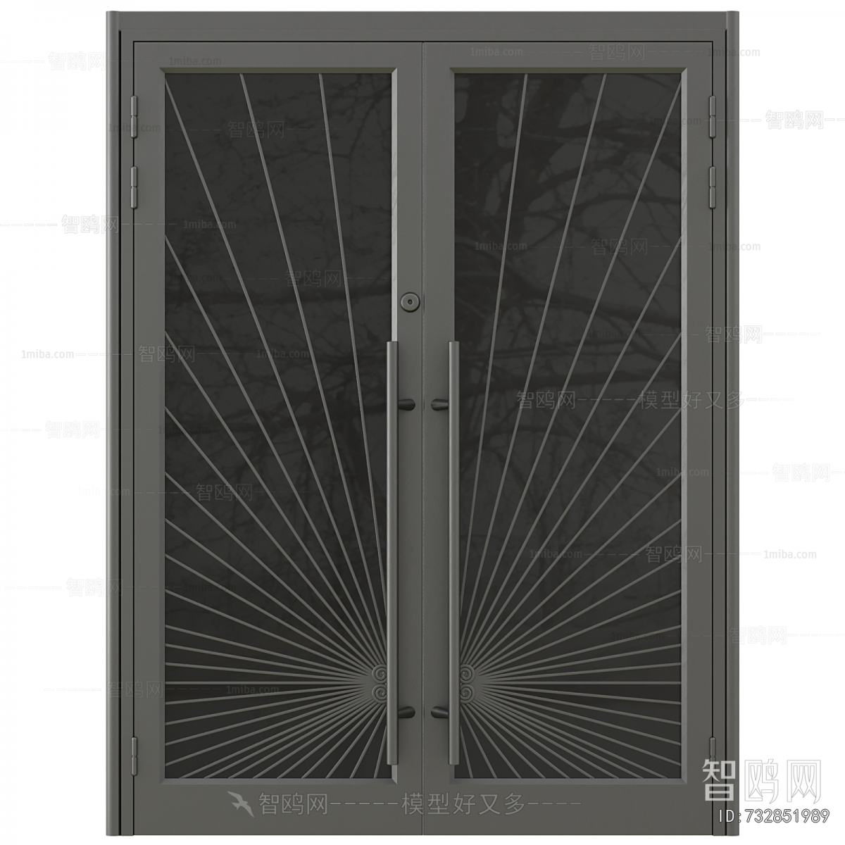 Modern Double Door