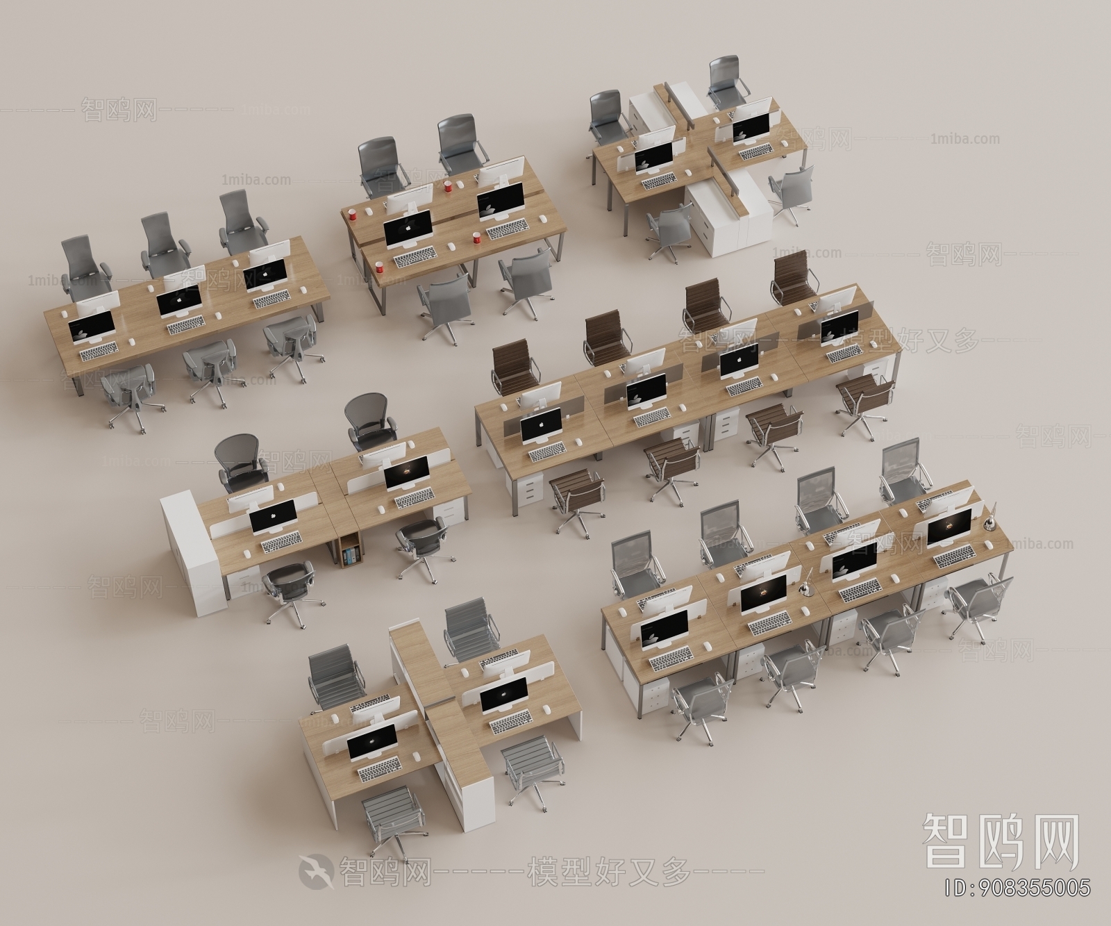 Modern Office Desk And Chair