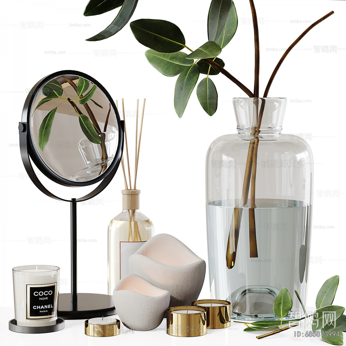 Modern Aquatic Green Plant