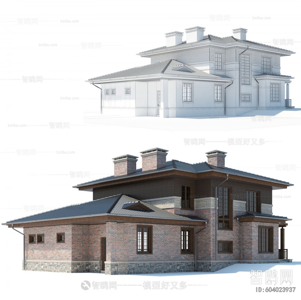 New Chinese Style Detached Villa