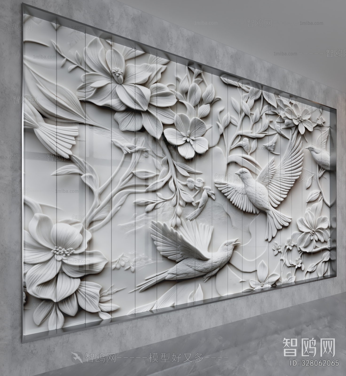 New Chinese Style TV Wall