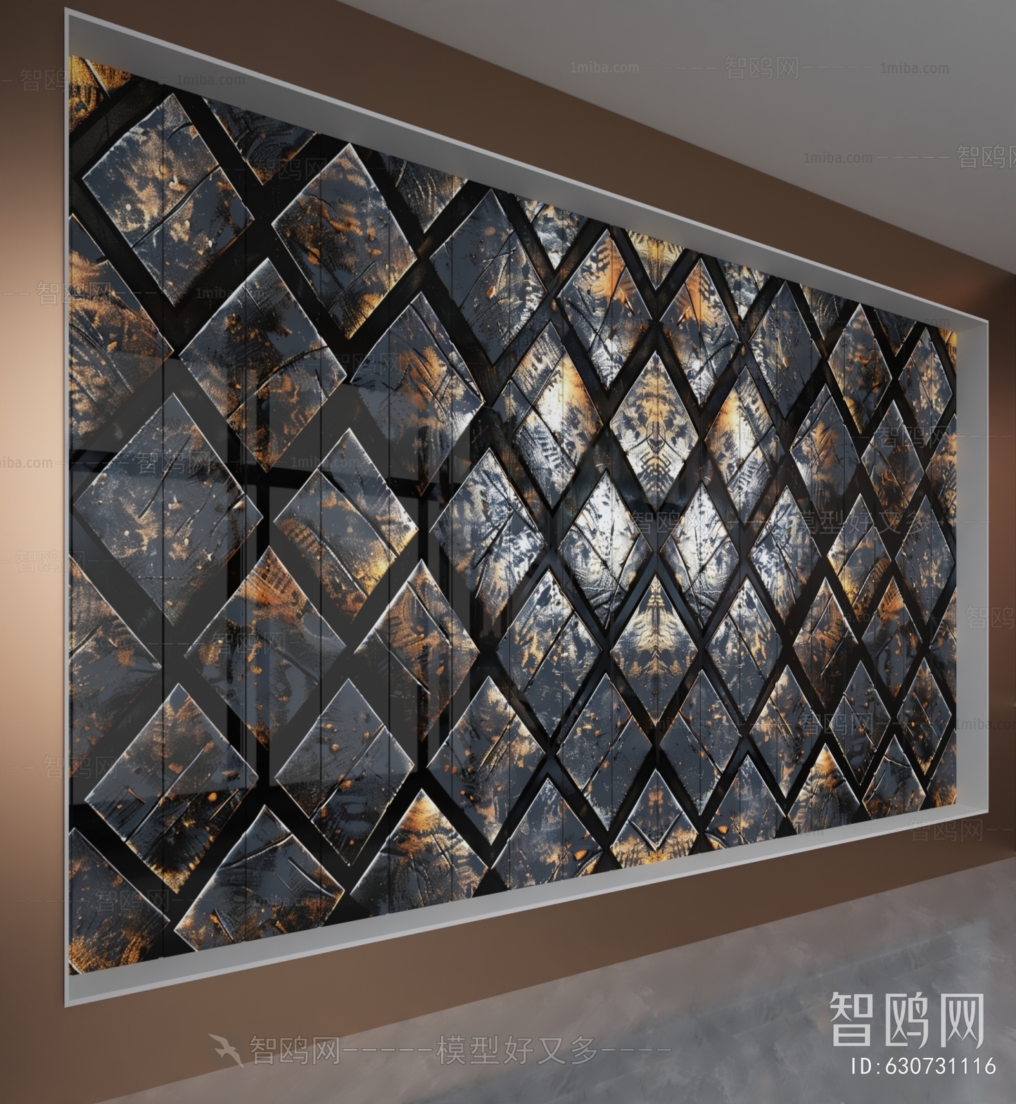 Industrial Style TV Wall