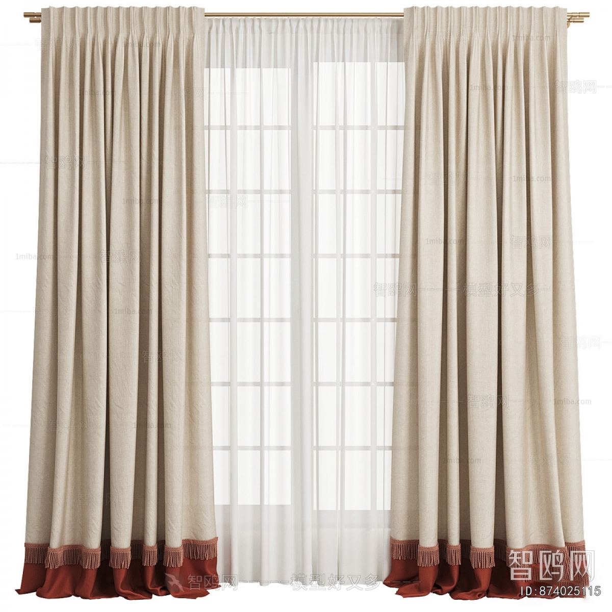 Modern The Curtain