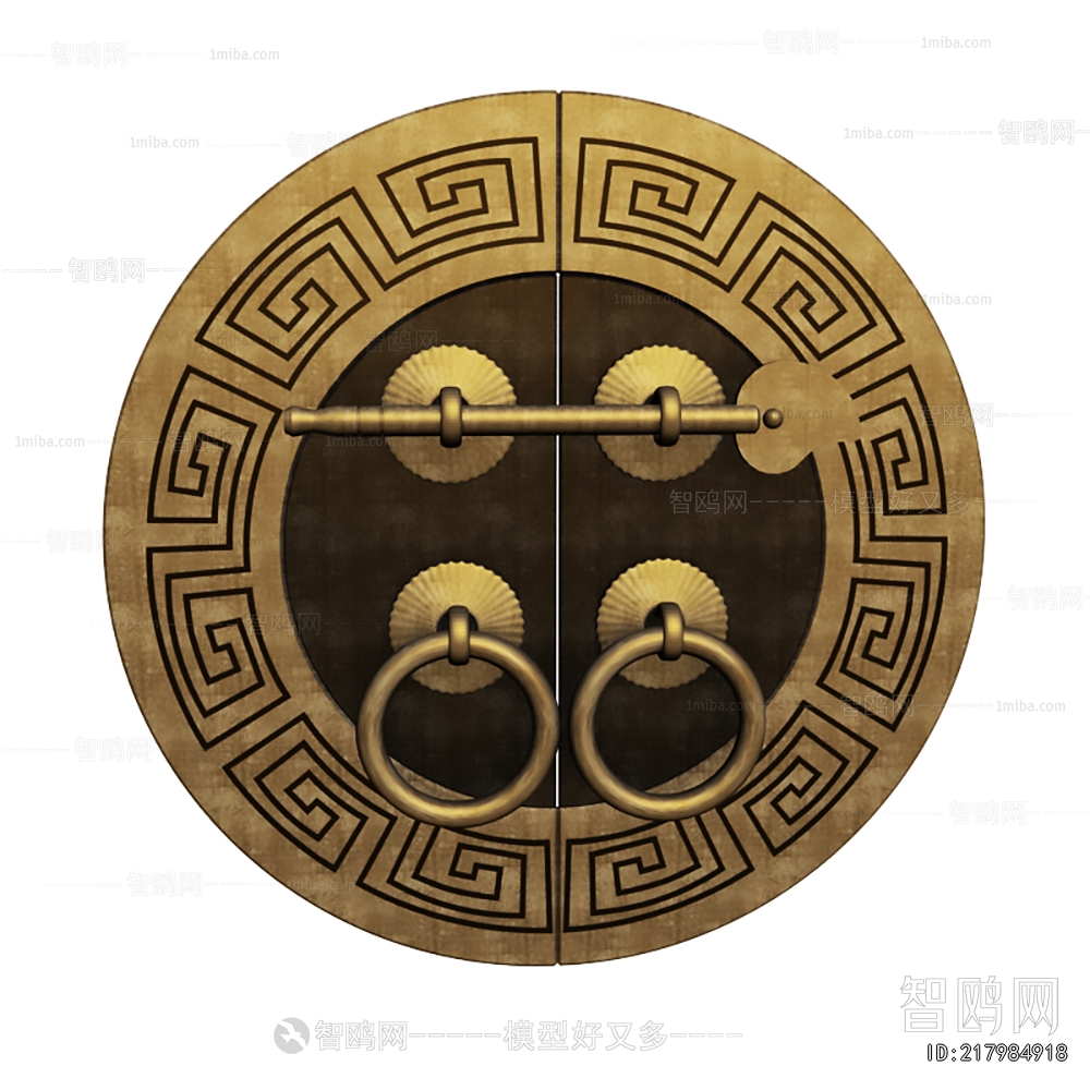 Chinese Style Door Handle