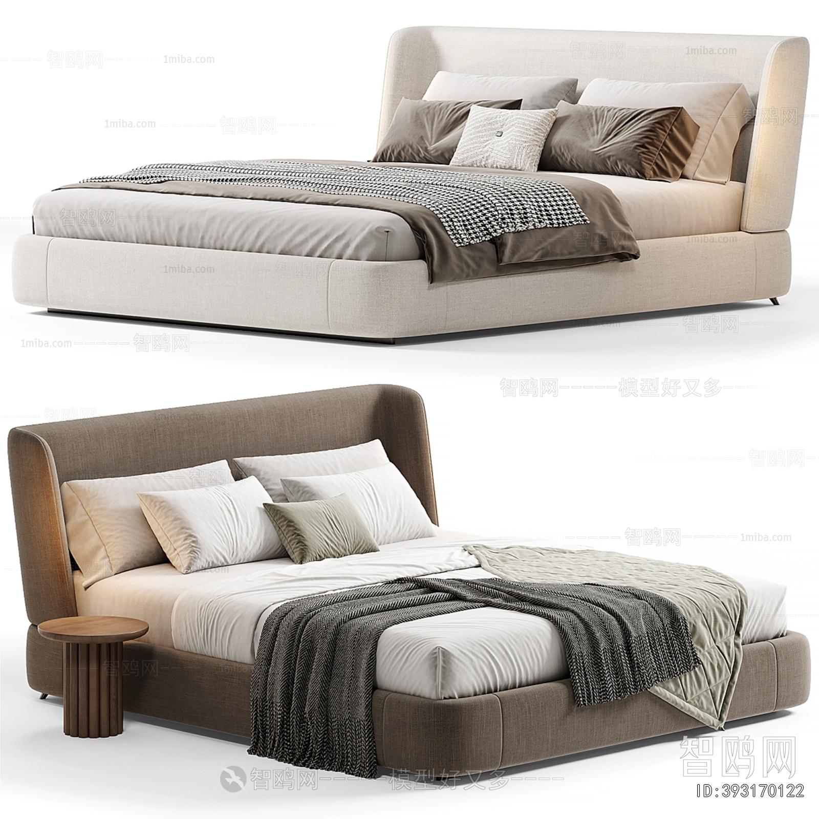 Modern Double Bed