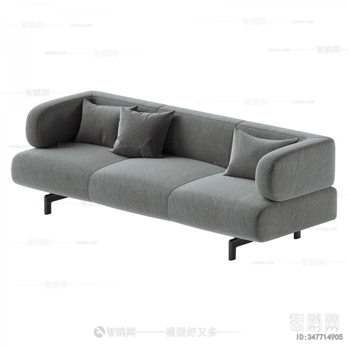 Modern Three-seat Sofa