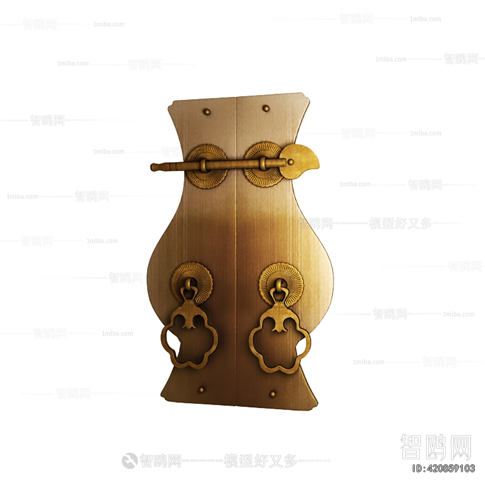 Chinese Style Door Handle