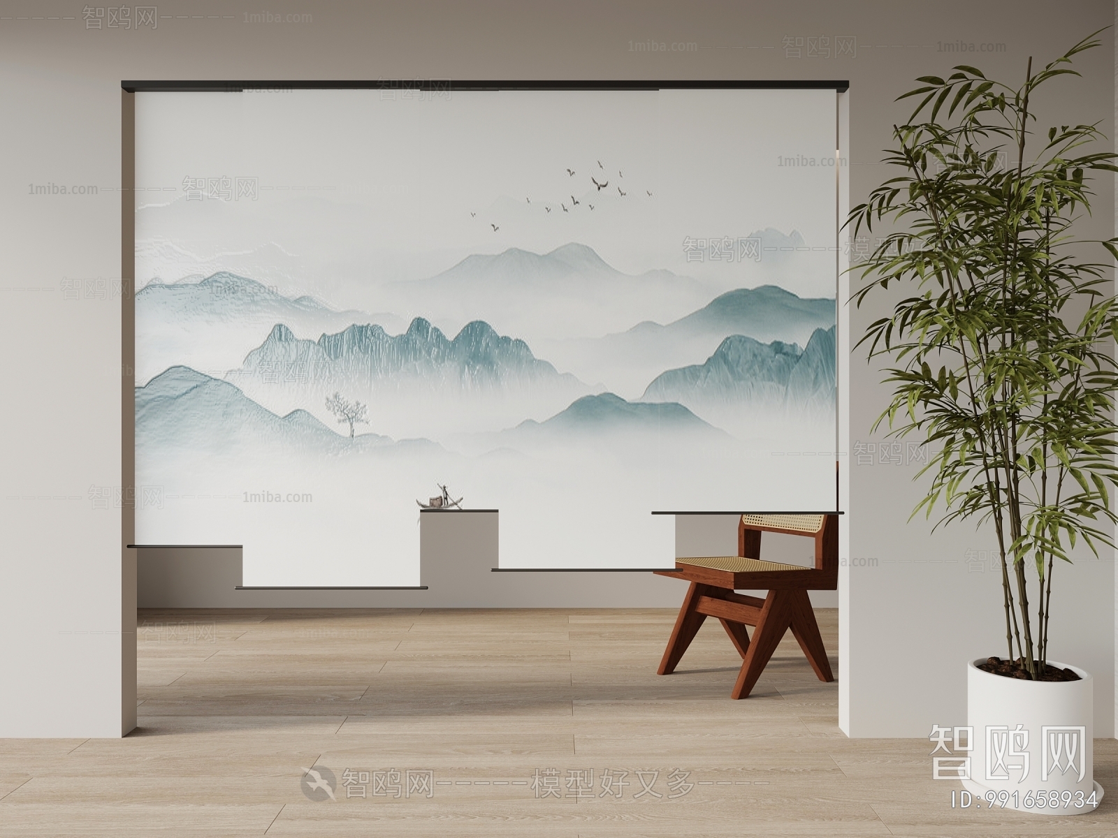 New Chinese Style Door Curtain