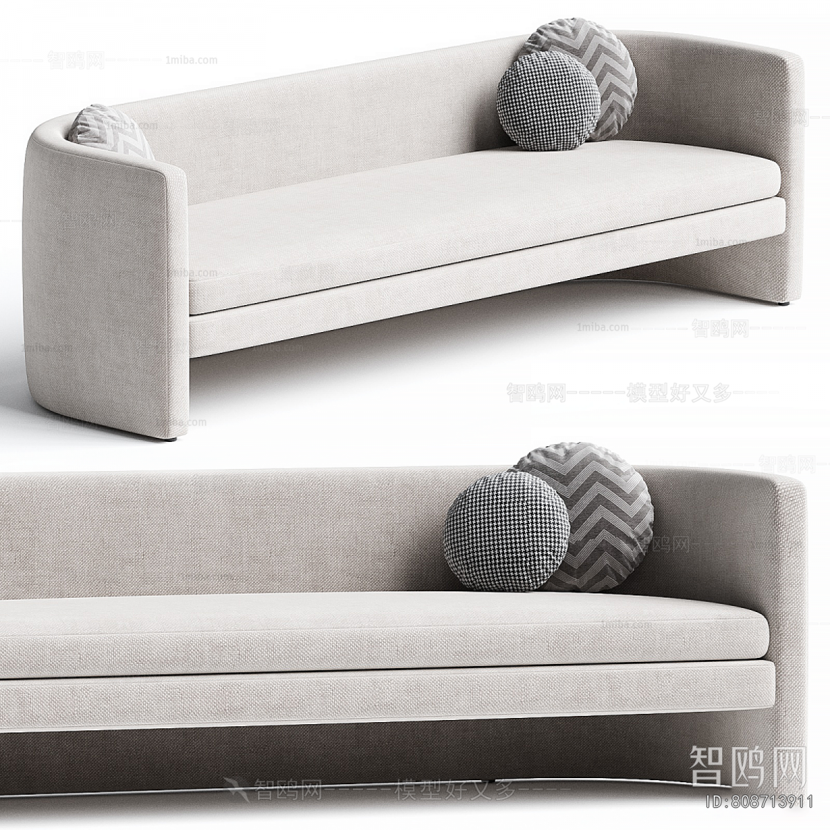 Modern Multi Person Sofa