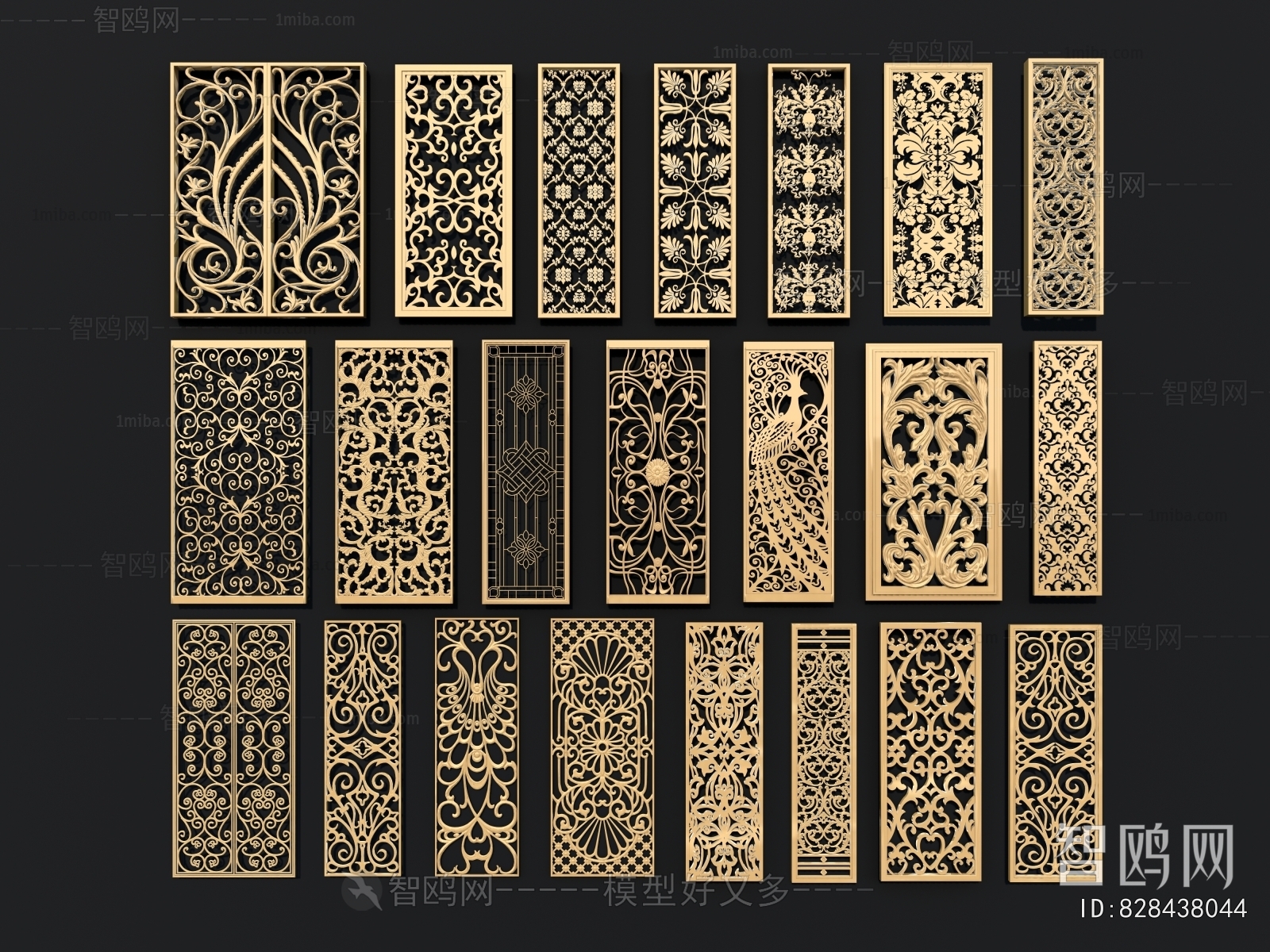 European Style Metal Screen Partition