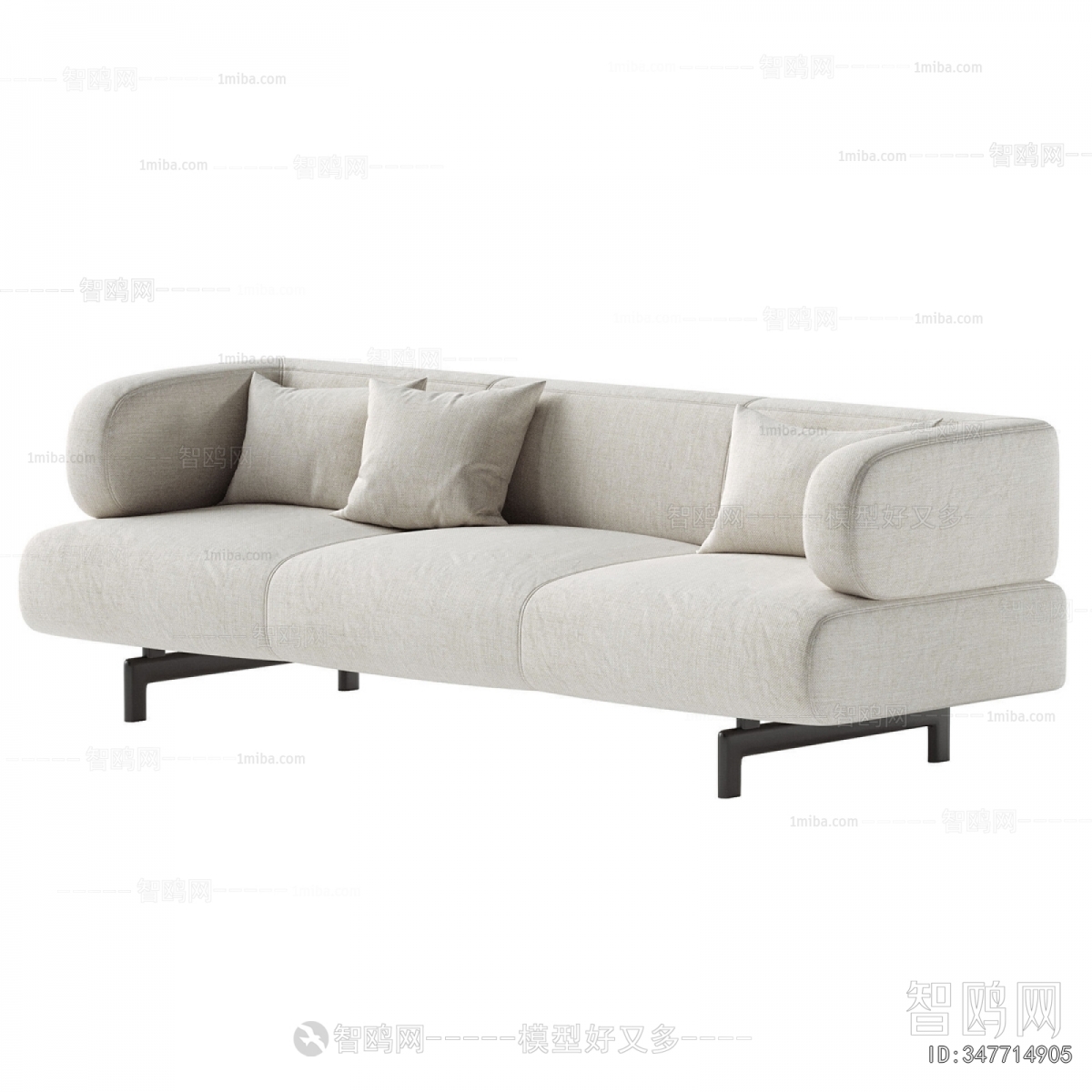Modern Three-seat Sofa