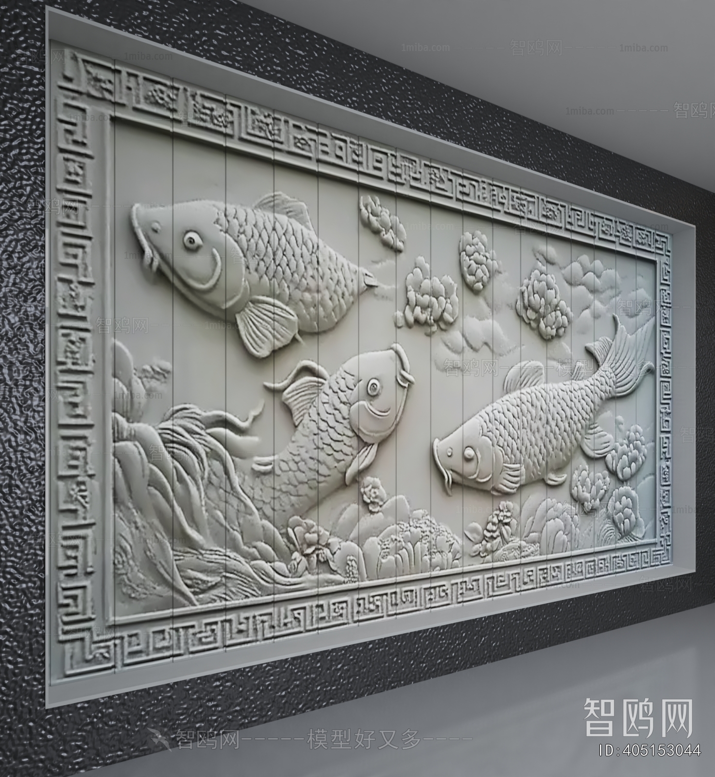 New Chinese Style TV Wall