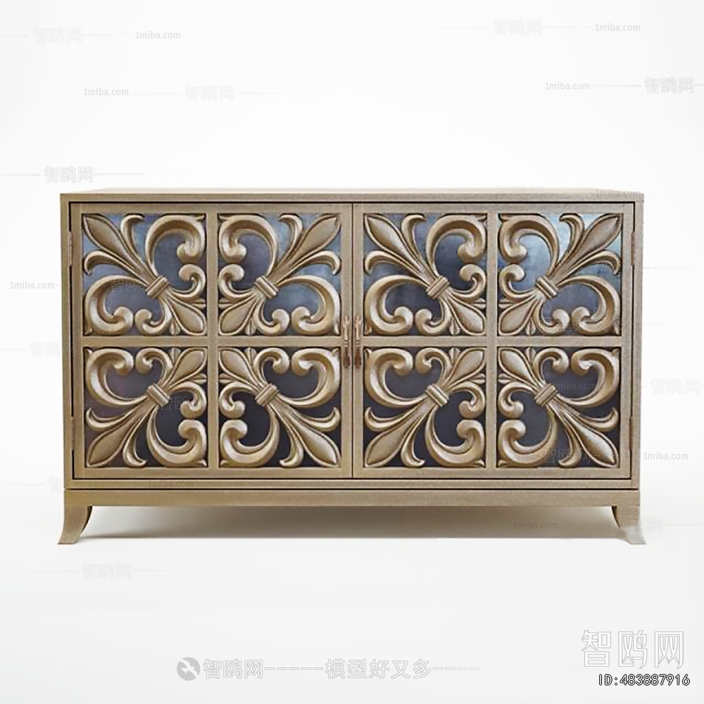 European Style Side Cabinet