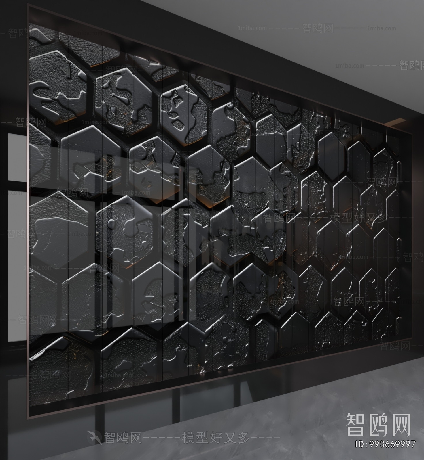 Industrial Style TV Wall