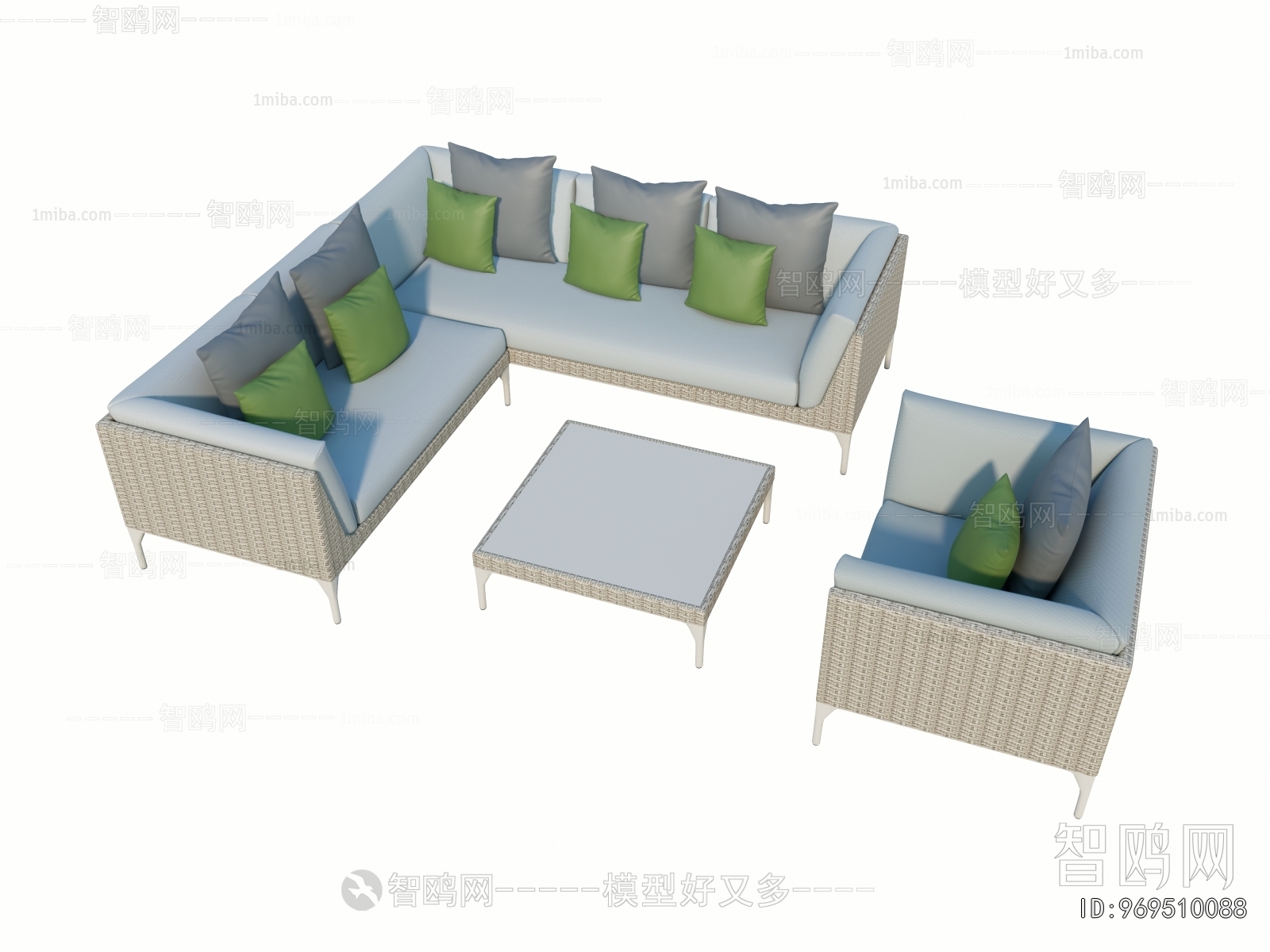 Modern Outdoor Sofa
