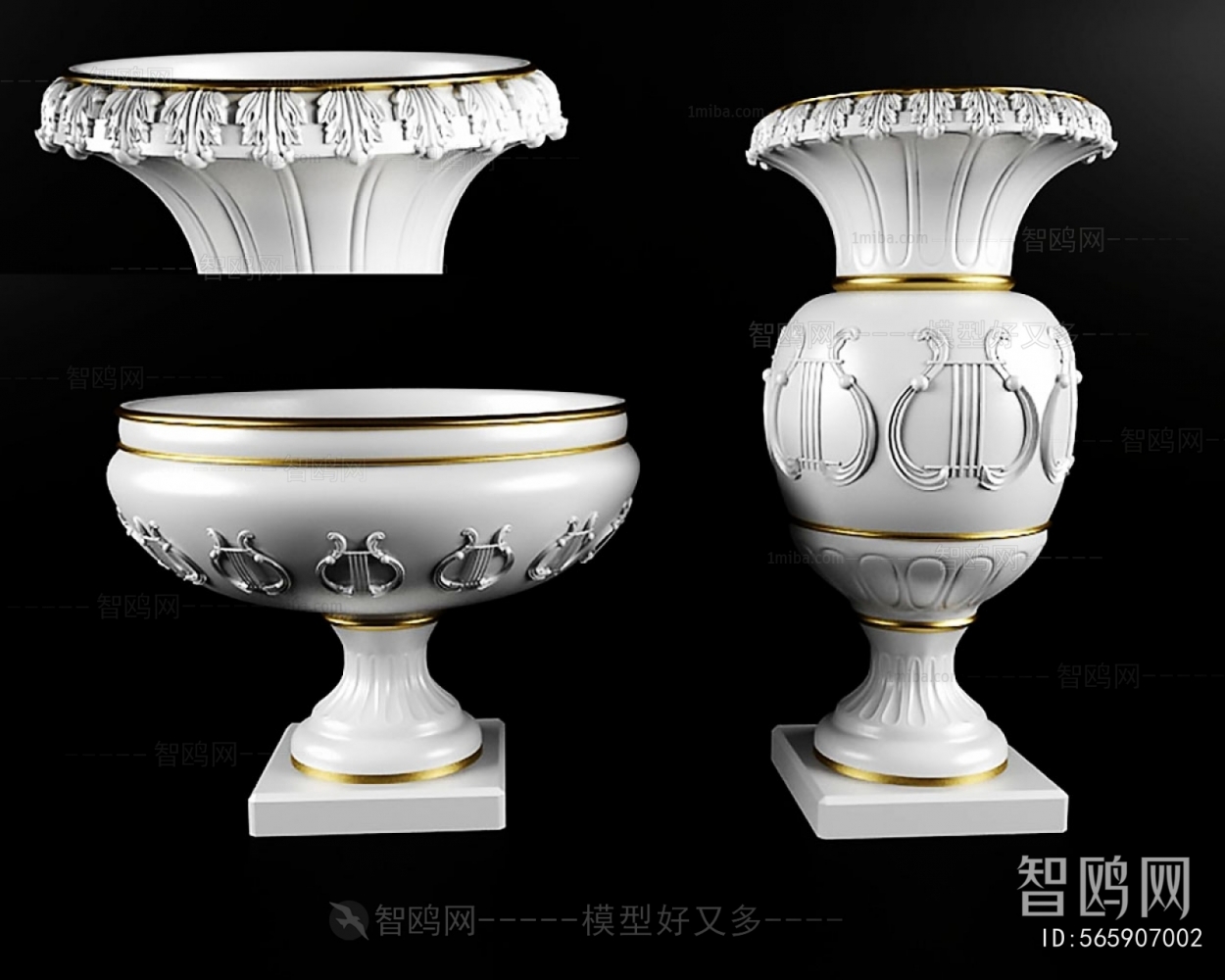 European Style Flower Bed, Flower Bowl, Flower Box