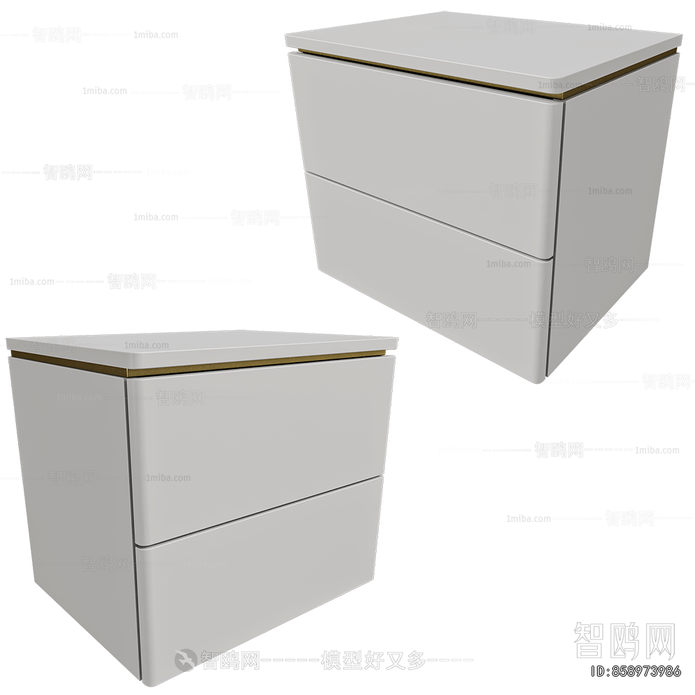 Modern Bedside Cupboard