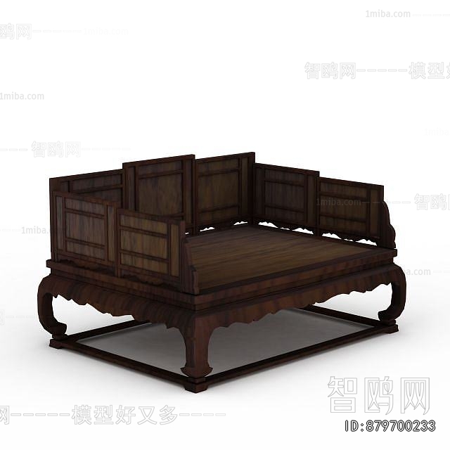 Chinese Style Arhat Bed