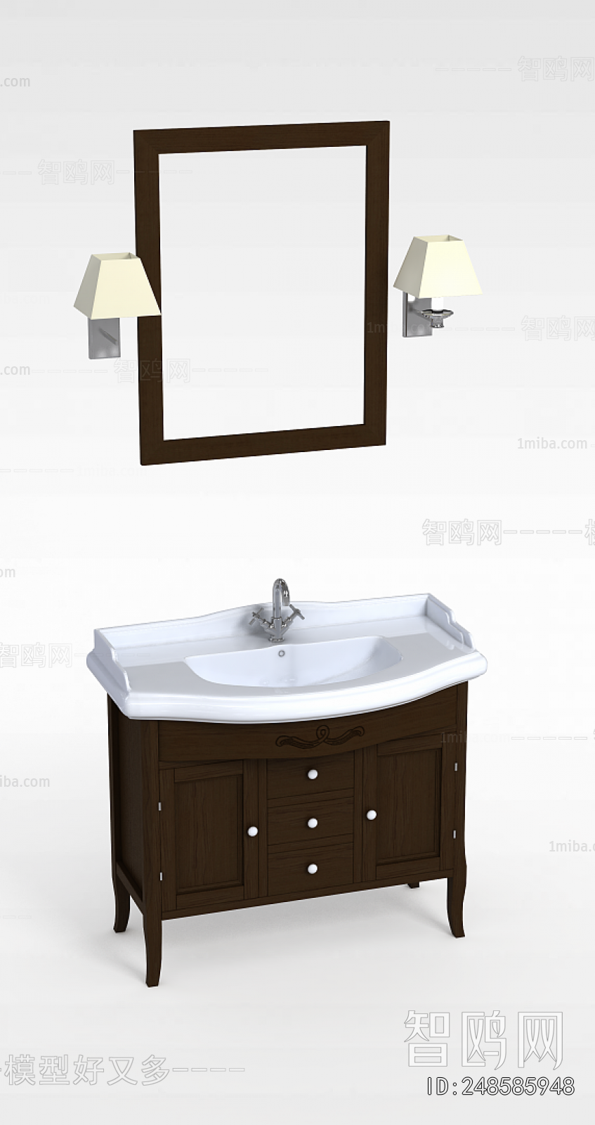 European Style Bathroom Cabinet