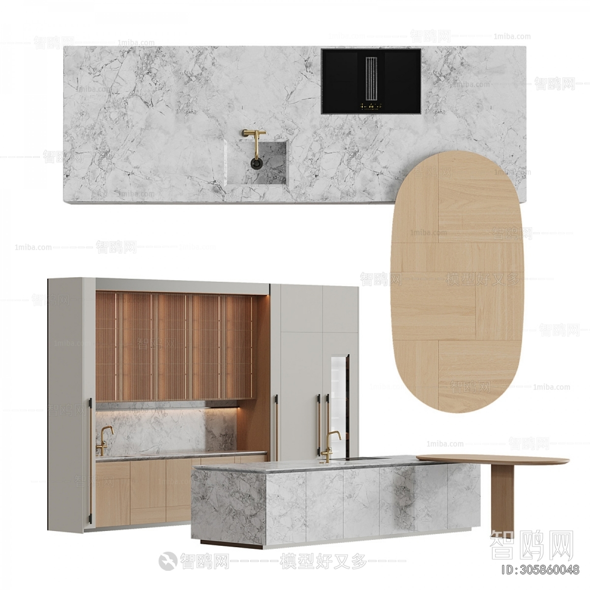 Modern Kitchen Cabinet