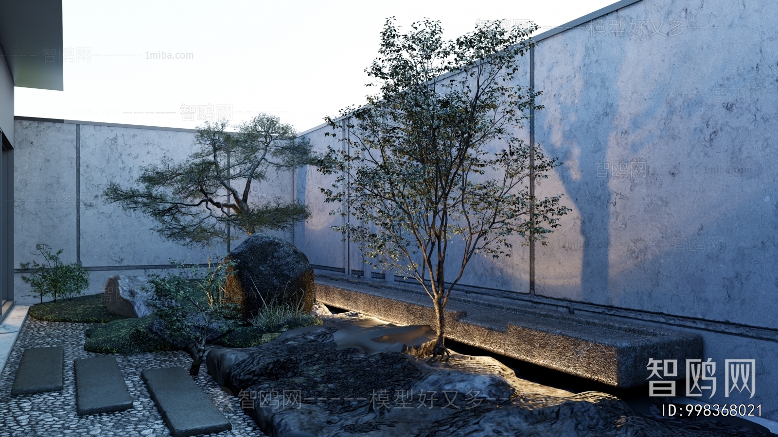 Japanese Style Courtyard/landscape