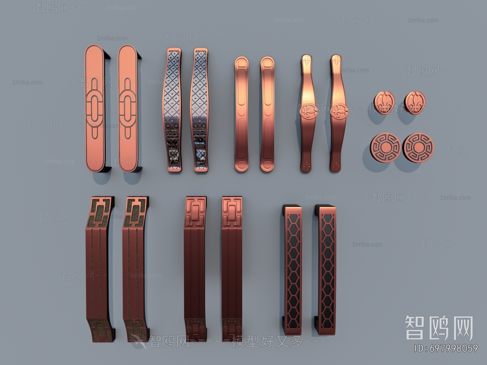 New Chinese Style Door Handle