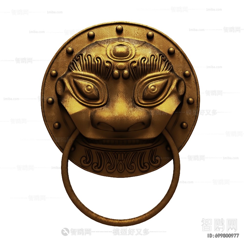 Chinese Style Door Handle