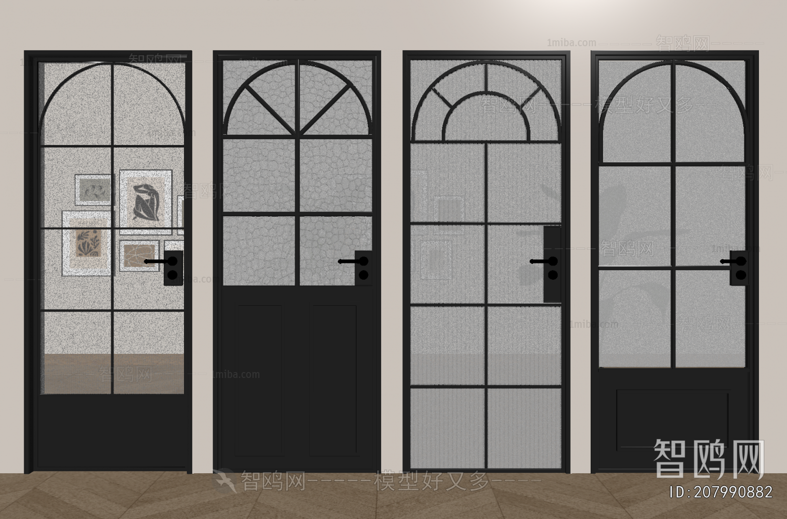 French Style Single Door