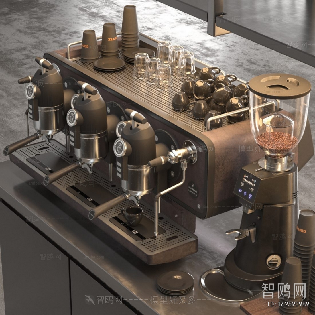 Modern Kitchen Electric Coffee Machine