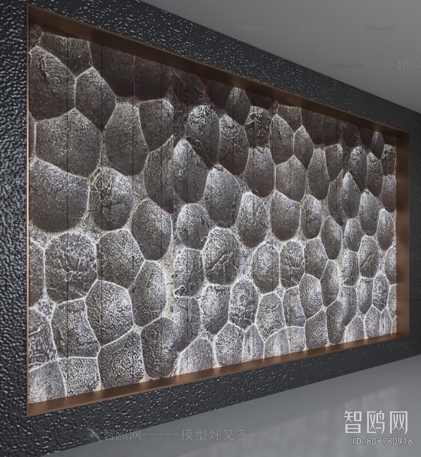 Industrial Style TV Wall