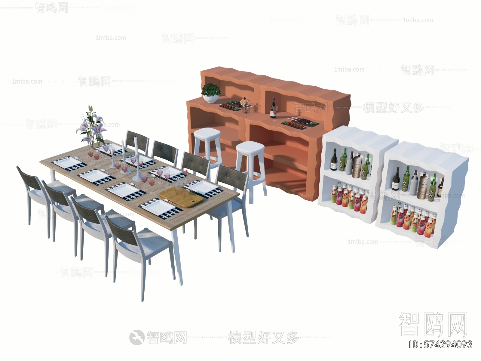 Modern Dining Table And Chairs