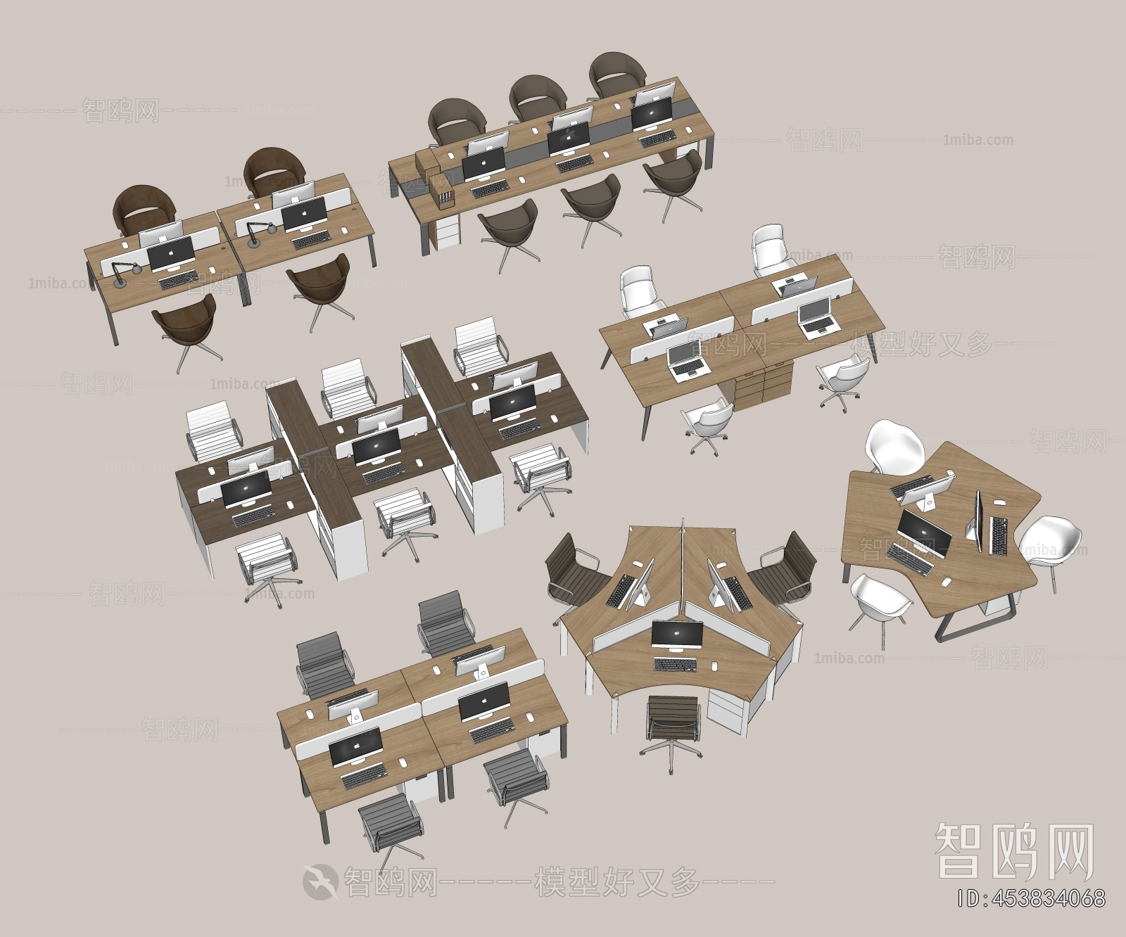 Modern Office Desk And Chair