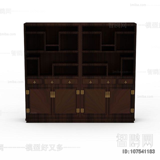 Chinese Style Bookcase