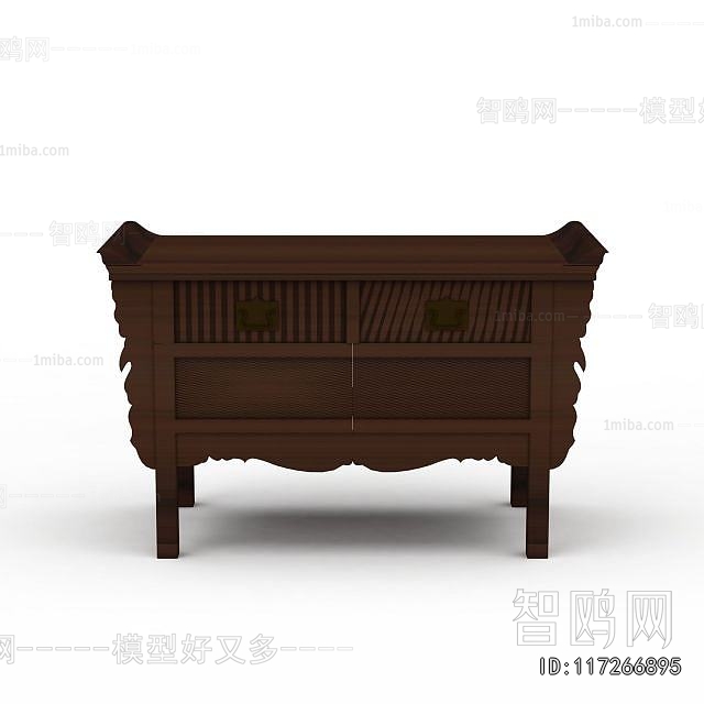 New Chinese Style Entrance Cabinet