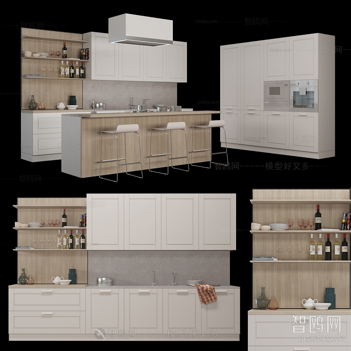 European Style Kitchen Cabinet