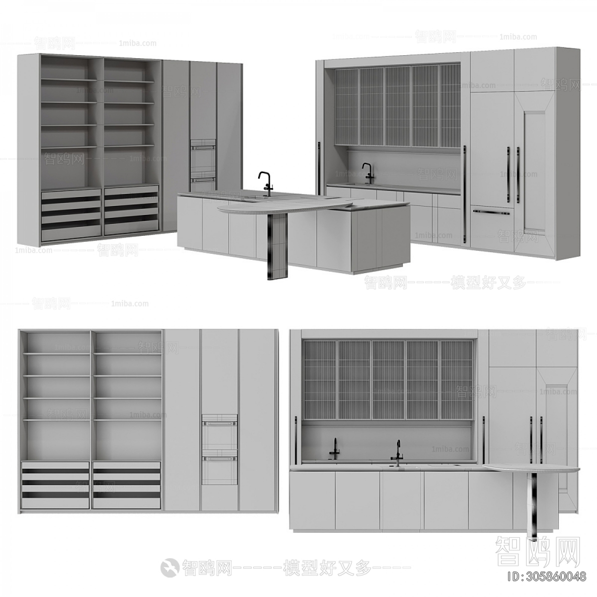 Modern Kitchen Cabinet