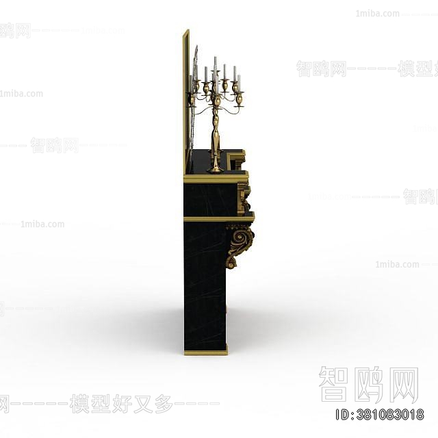 European Style Fireplace